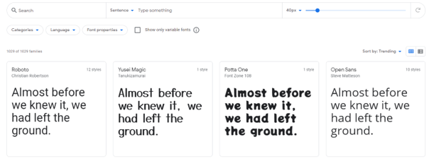 how to use google fonts in photoshop